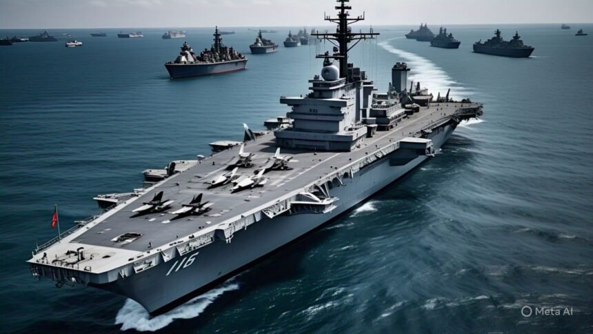 Chinese aircraft carriers Shandong and Liaoning conducting Chinese Naval Drill Near Japan, raising security concerns and diplomatic tensions.