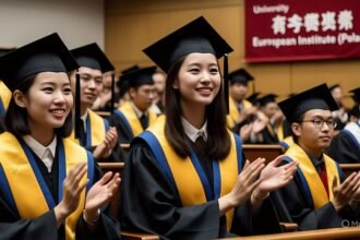 Graduation ceremony whereYanshan University Were Awarded Diplomas at Silesian University of Technology