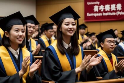 Graduation ceremony whereYanshan University Were Awarded Diplomas at Silesian University of Technology